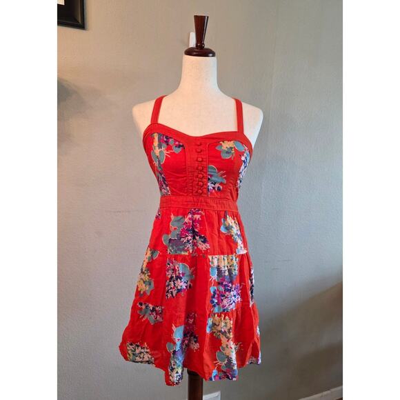 American Eagle Outfitters Women's Retro Inspired Dress SZ 4 Summer - Picture 1 of 7